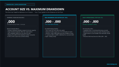 Prop Firm Account Size vs Maximum Drawdown Real Risk Capital Buffer www.tradeog.com