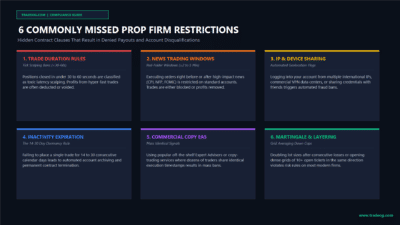 6 Commonly Missed Prop Firm Trading Restrictions That Traders Often Miss www.tradeog.com