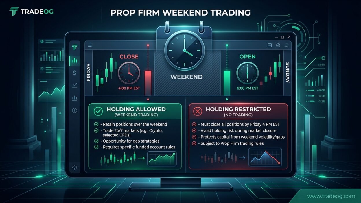 Can You Hold Trades Over the Weekend With a Prop Firm Account www.tradeog.com