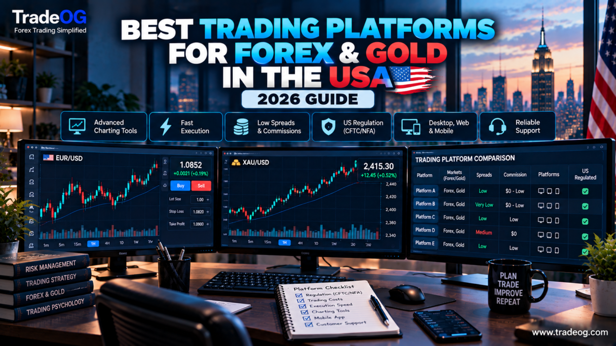 Best trading platforms for forex and gold in the USA comparing forex brokers, gold futures, charts, costs and regulation