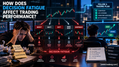 Decision fatigue affecting trading performance through impulsive trades, overtrading and inconsistent execution