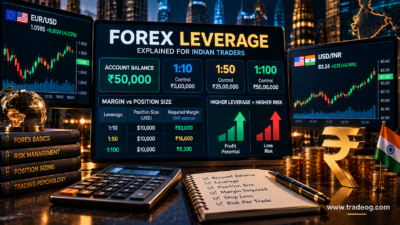Forex leverage explained for Indian traders with margin, position size and risk examples