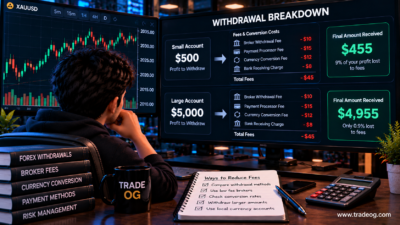 Small forex trading account losing a larger percentage to withdrawal, payment and currency conversion fees