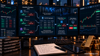 How broker price feeds are built from multiple liquidity providers and delivered to a trading platform