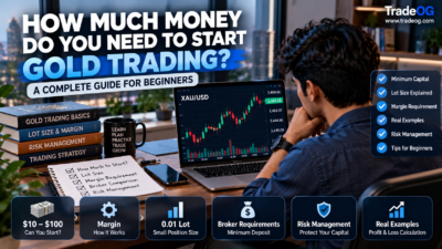 How much money do you need to start gold trading with capital margin lot size and risk management