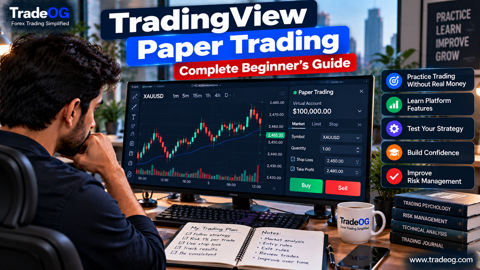 TradingView Paper Trading complete beginner guide