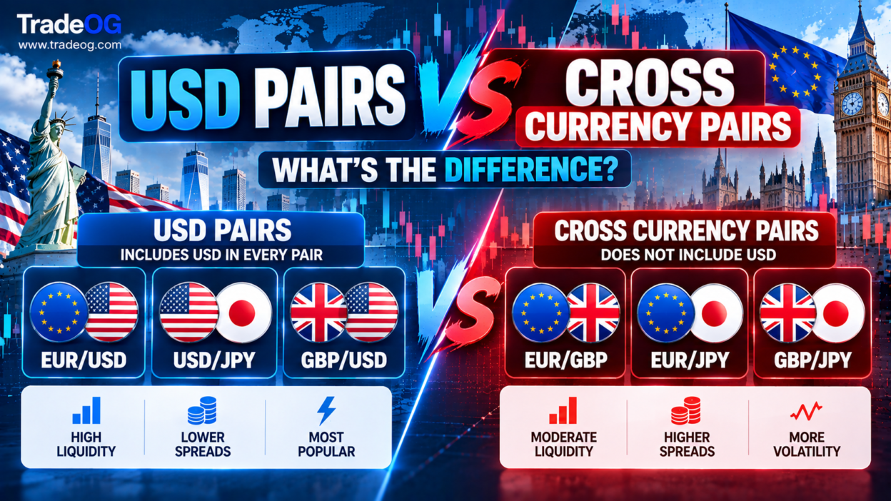 USD pairs vs cross currency pairs explained for forex traders