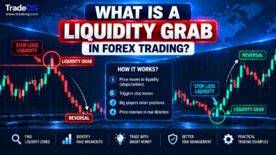 Liquidity grab in forex trading showing stop loss liquidity, sweep and reversal