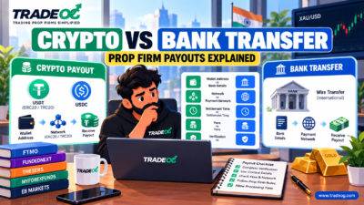 Why is my prop firm payout pending showing KYC review payout processing and bank or crypto delays