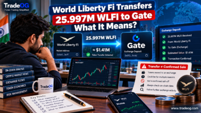 World Liberty Financial WLFI transfers 25.997 million tokens to Gate exchange